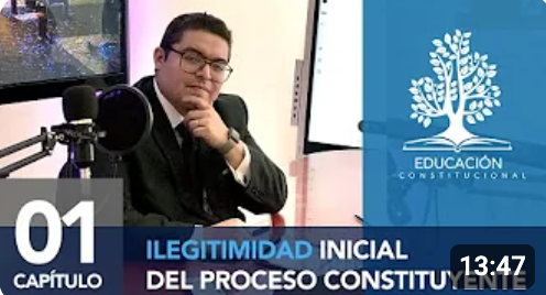 Educación Ciudadana – Cap 01 – Ilegitimidad del proceso, ¿proceso espurio? – Rodrigo Logan, Abogado