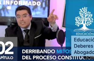 Educación Ciudadana – Cap 02 – Derribando mitos y fakes del proceso SIN MIEDO! Rodrigo Logan Abogado